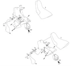 SRAM Piezas De Repuesto Palancas De Cambios/frenos Rival / Apex (2007-2012)