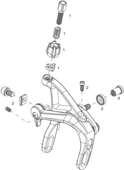 SRAM Piezas De Repuesto Para Frenos Red (2008-2011)