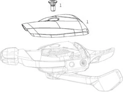 SRAM Piezas De Repuesto Para Palanca De Cambios GX DH Trigger (2019)