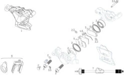SRAM Piezas De Repuesto P. Pinza De Frenos Level TLM / Ultimate (B1) (2020)