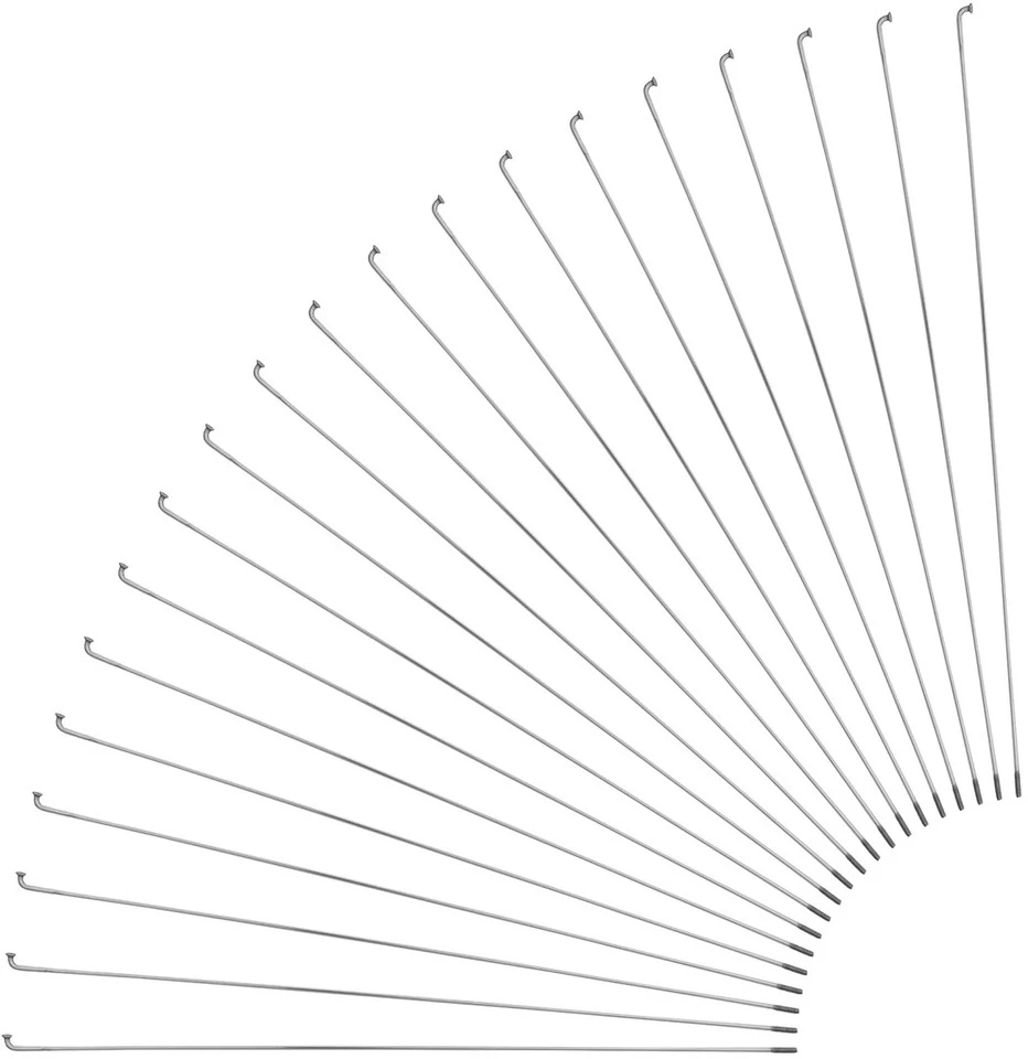 Sapim Radios D-Light J-Bend + Cabecillas - 20 Unidades 3 Sapim Radios D-Light J-Bend + Cabecillas - 20 Unidades