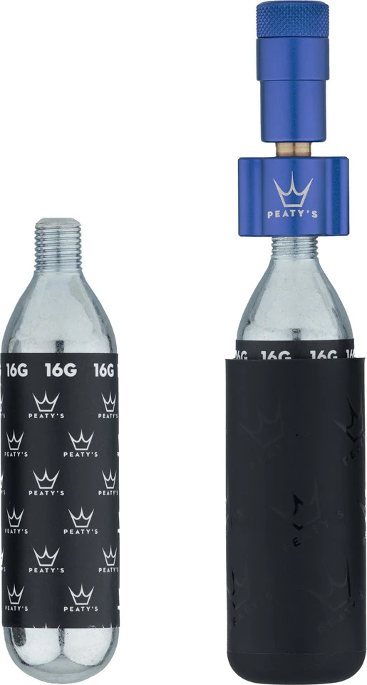 Bomba De Cartucho Holeshot CO2 Tyre Inflator Kit + Cartucho De 16 G 3 Bomba De Cartucho Holeshot CO2 Tyre Inflator Kit + Cartucho De 16 G