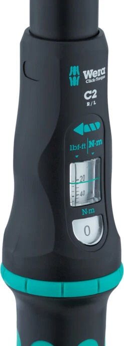 Wera Llave De Torsión Click-Torque C 2 Push R/L 20-100 Nm -Pro Bike Tienda 479309